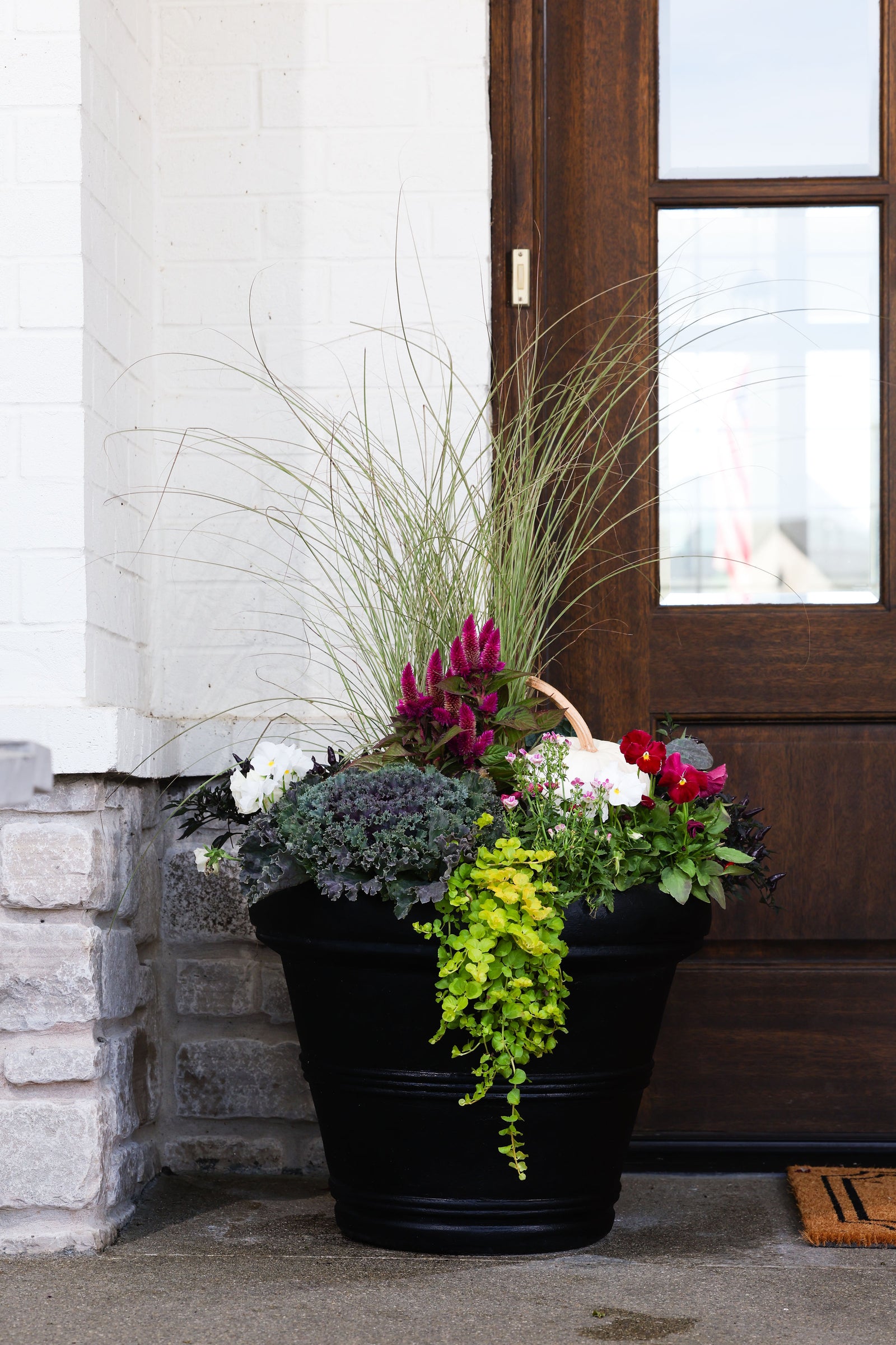 Fall Bounty - Large Porch Pot