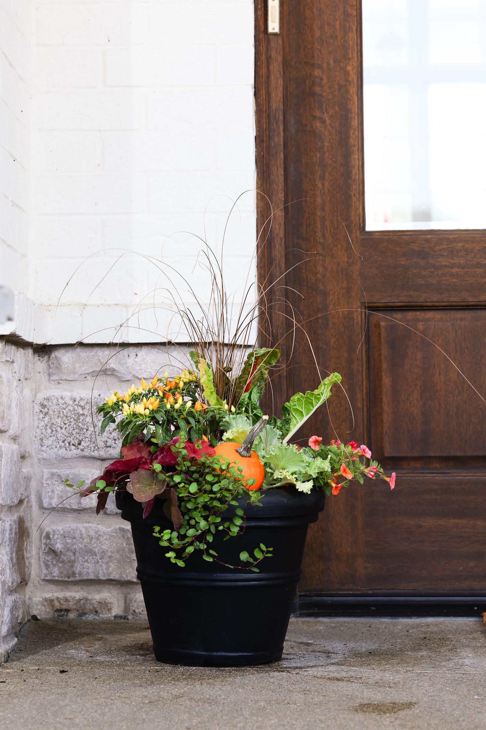 Autumn Embers - Small Porch Pot