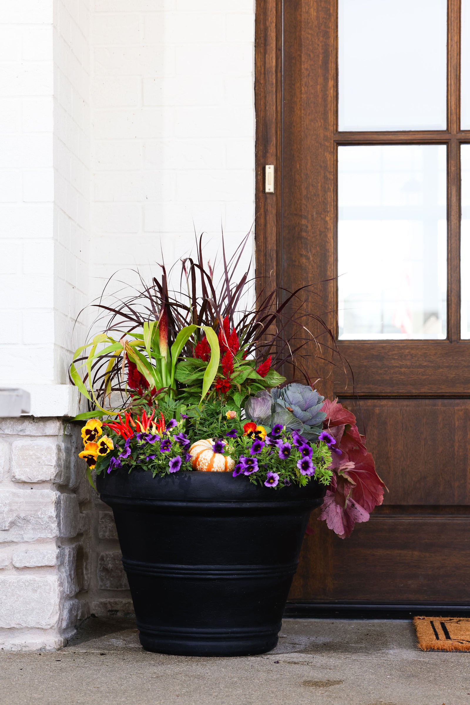Harvest Glow - Large Porch Pot