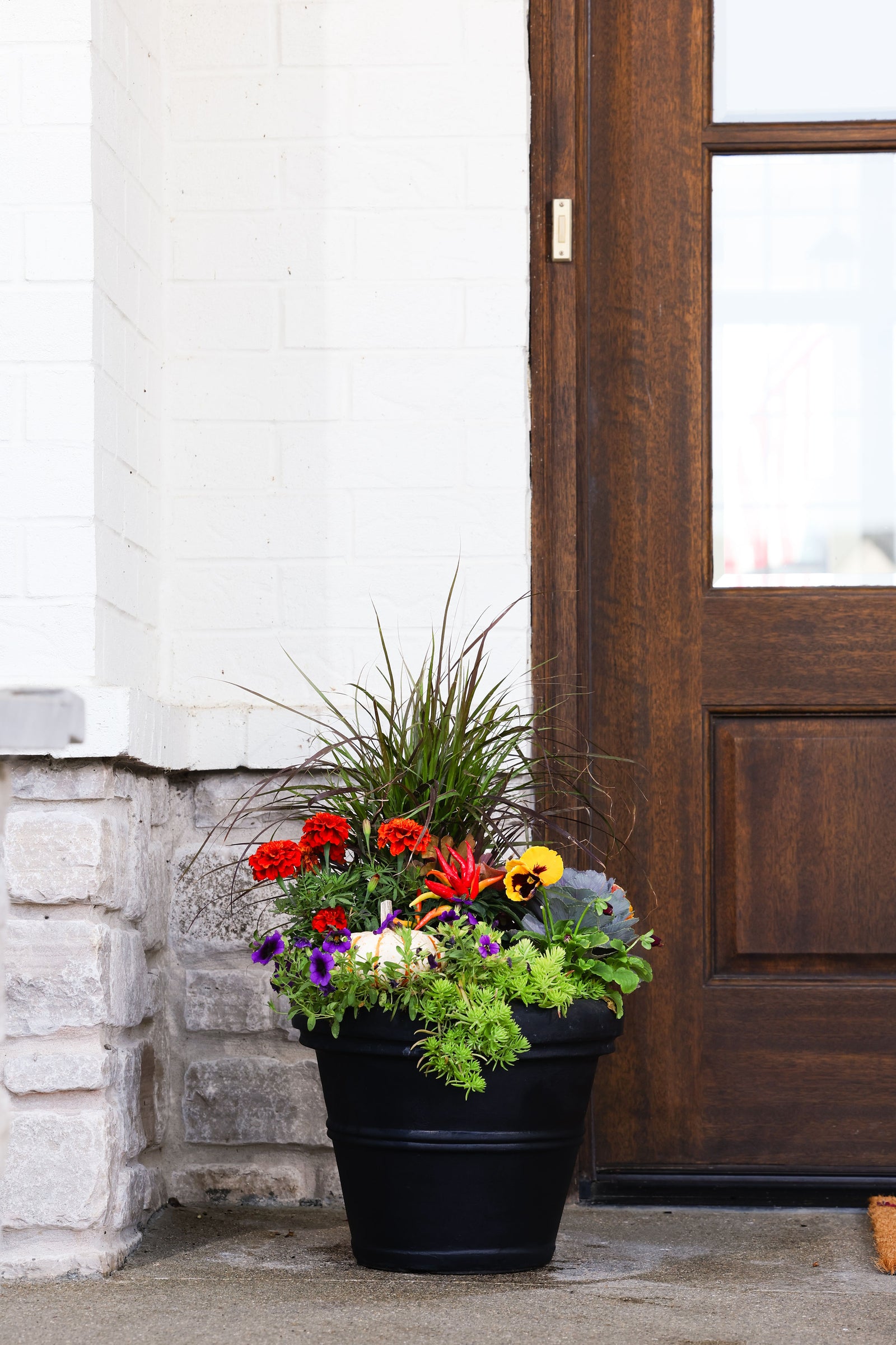 Harvest Glow - Small Porch Pot