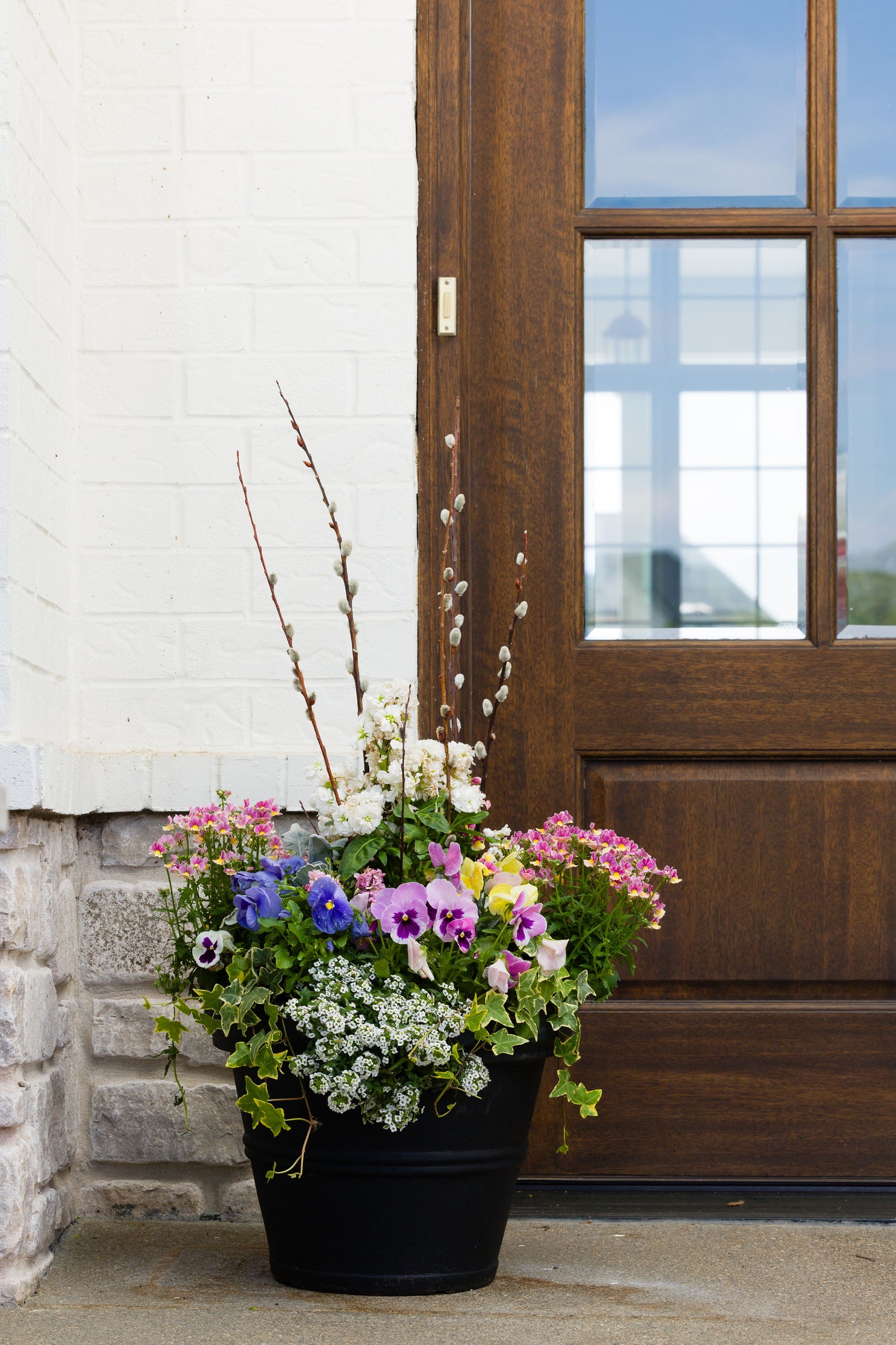 Pink Passion - Medium Porch Pot