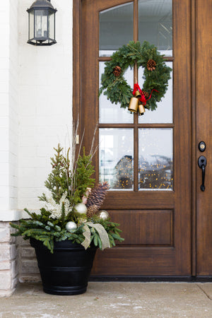Shimmery Champagne - Large Porch Pot