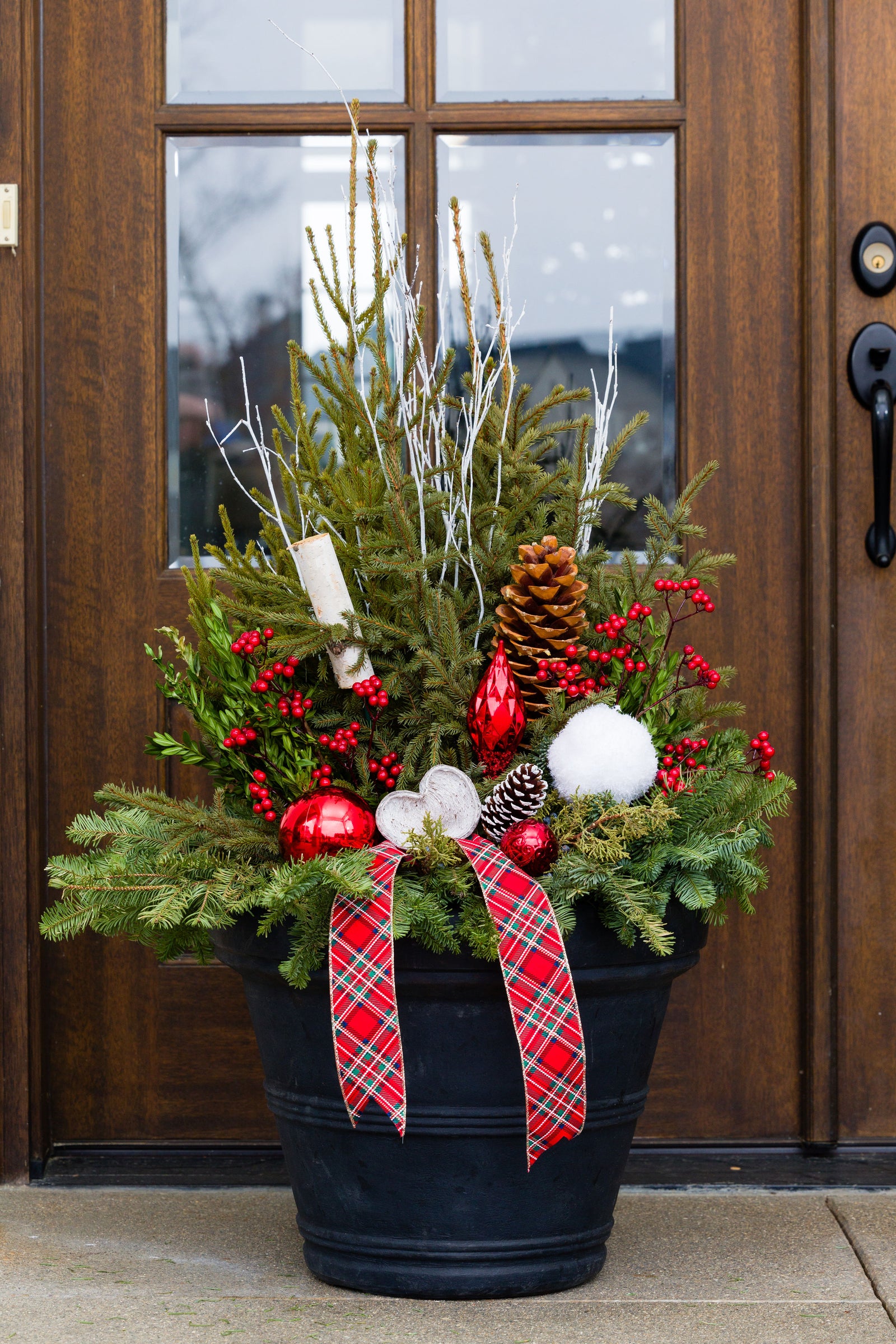 Peppermint Twist - Large Porch Pot