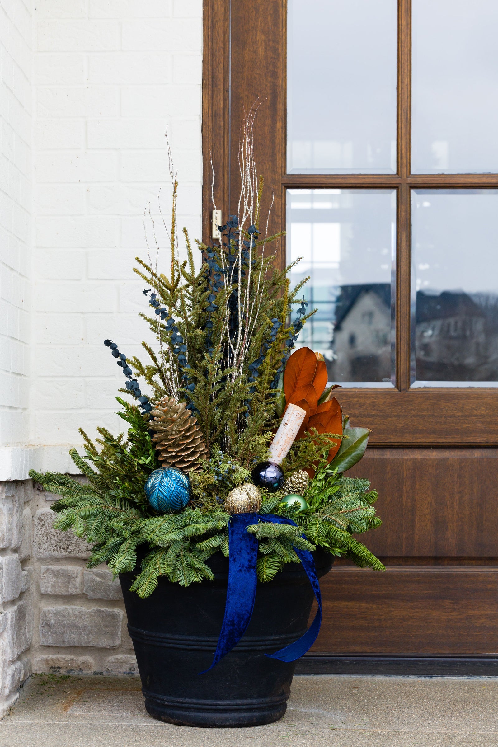 Alpine Glow - Large Porch Pot