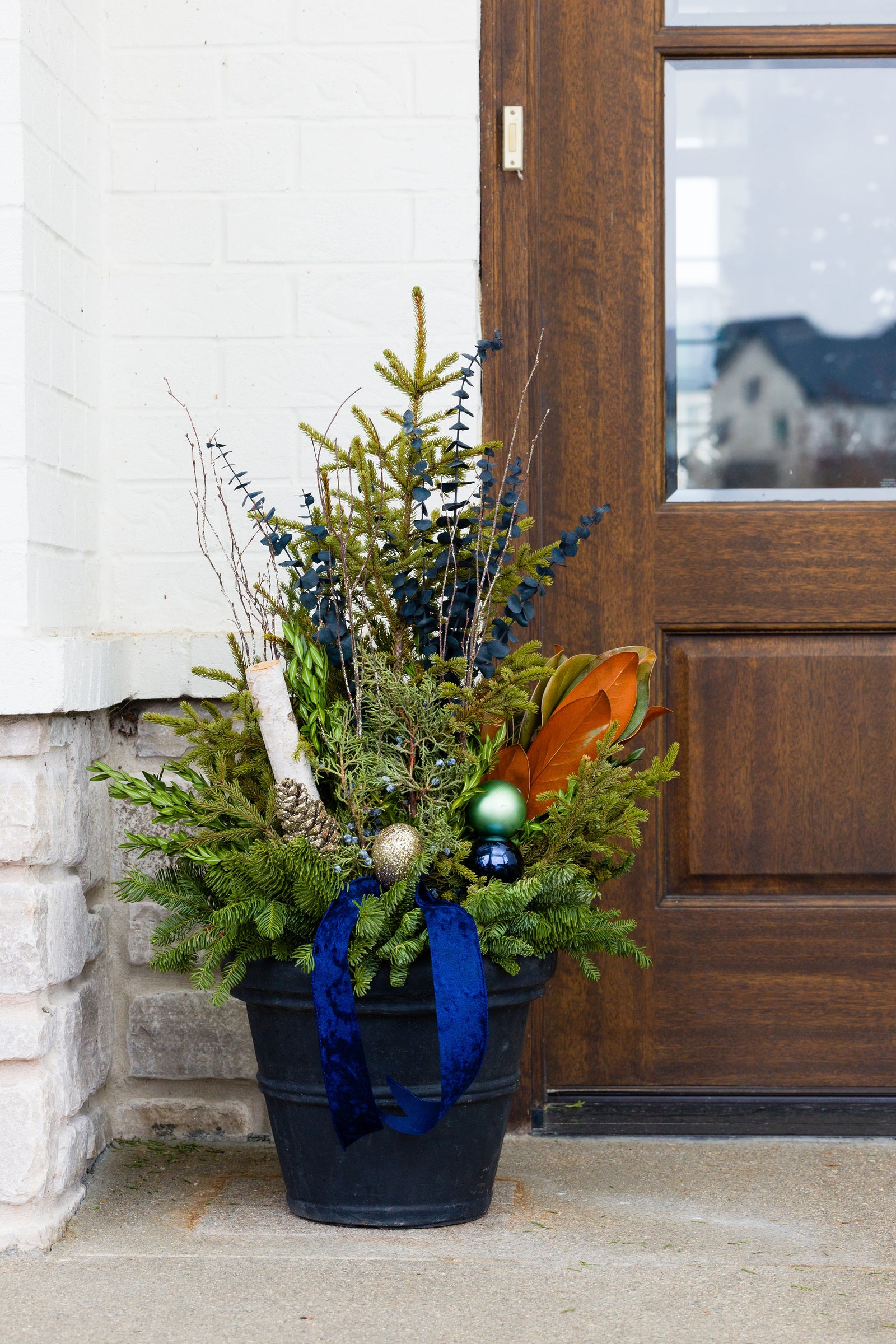 Alpine Glow - Small Porch Pot