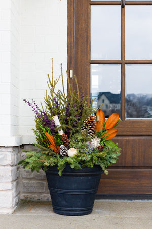 Woodland Whisper - Large Porch Pot