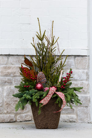 Mistletoe Magic - Medium Square Drop In
