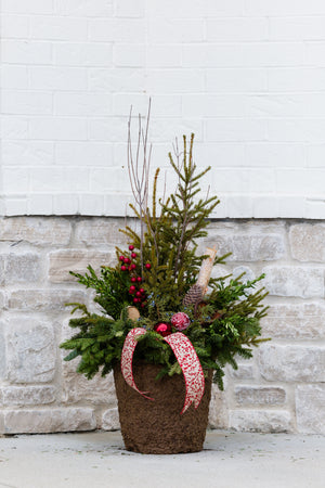 Mistletoe Magic - Small Round Drop In