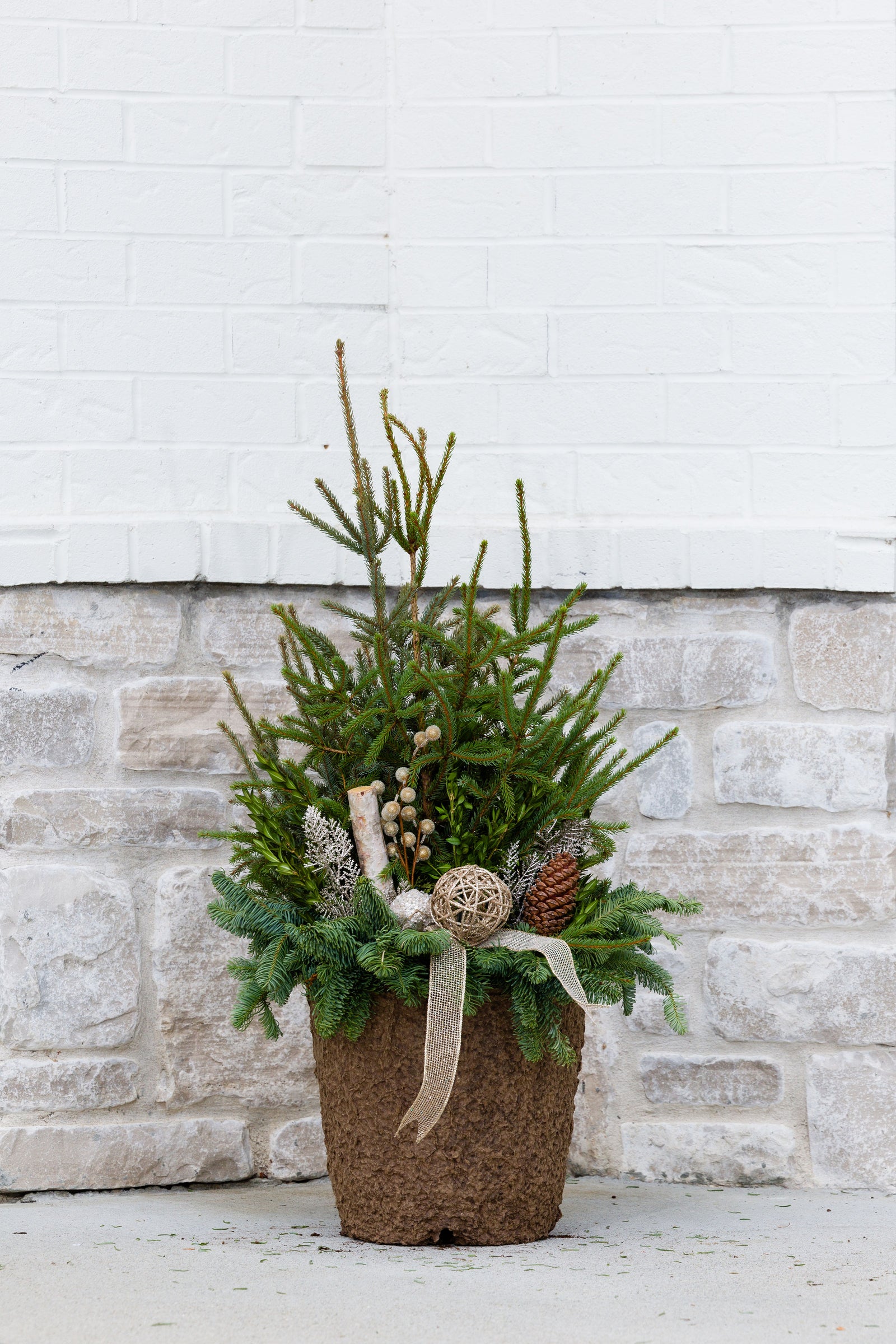 Frosted Forest - Small Round Drop In