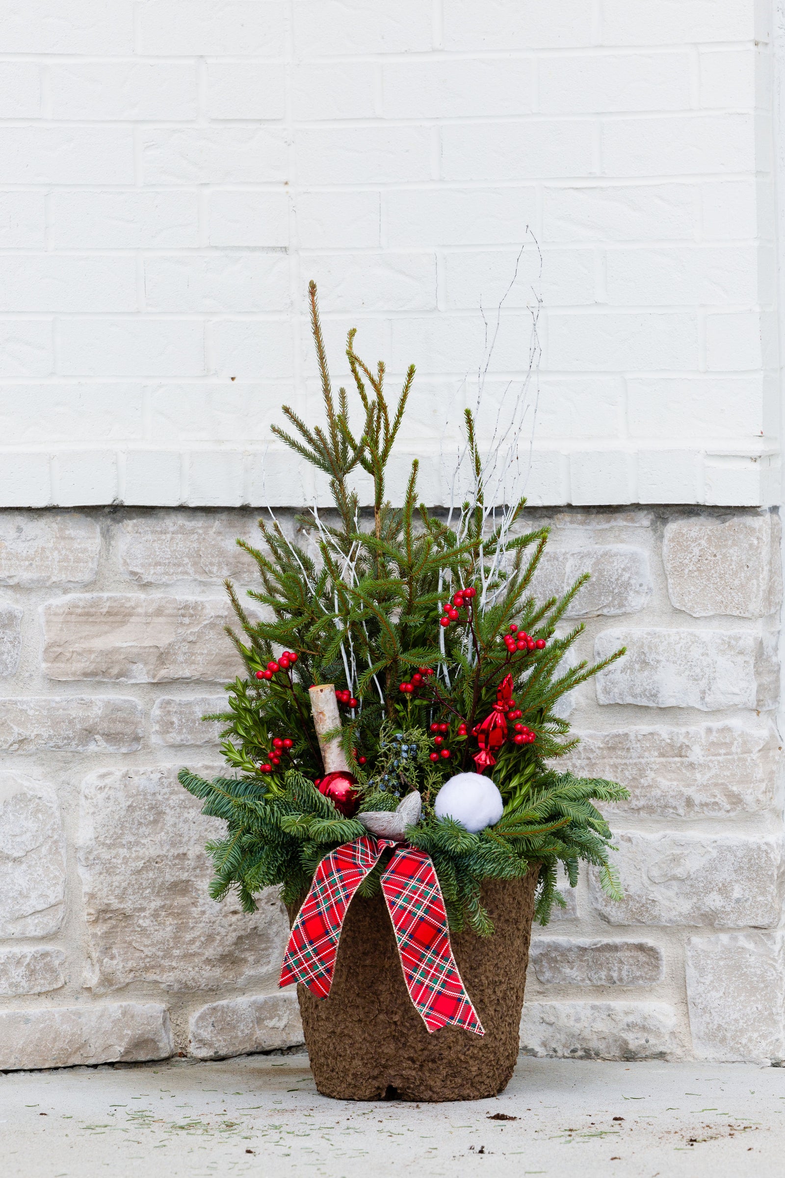 Peppermint Twist - Small Round Drop In