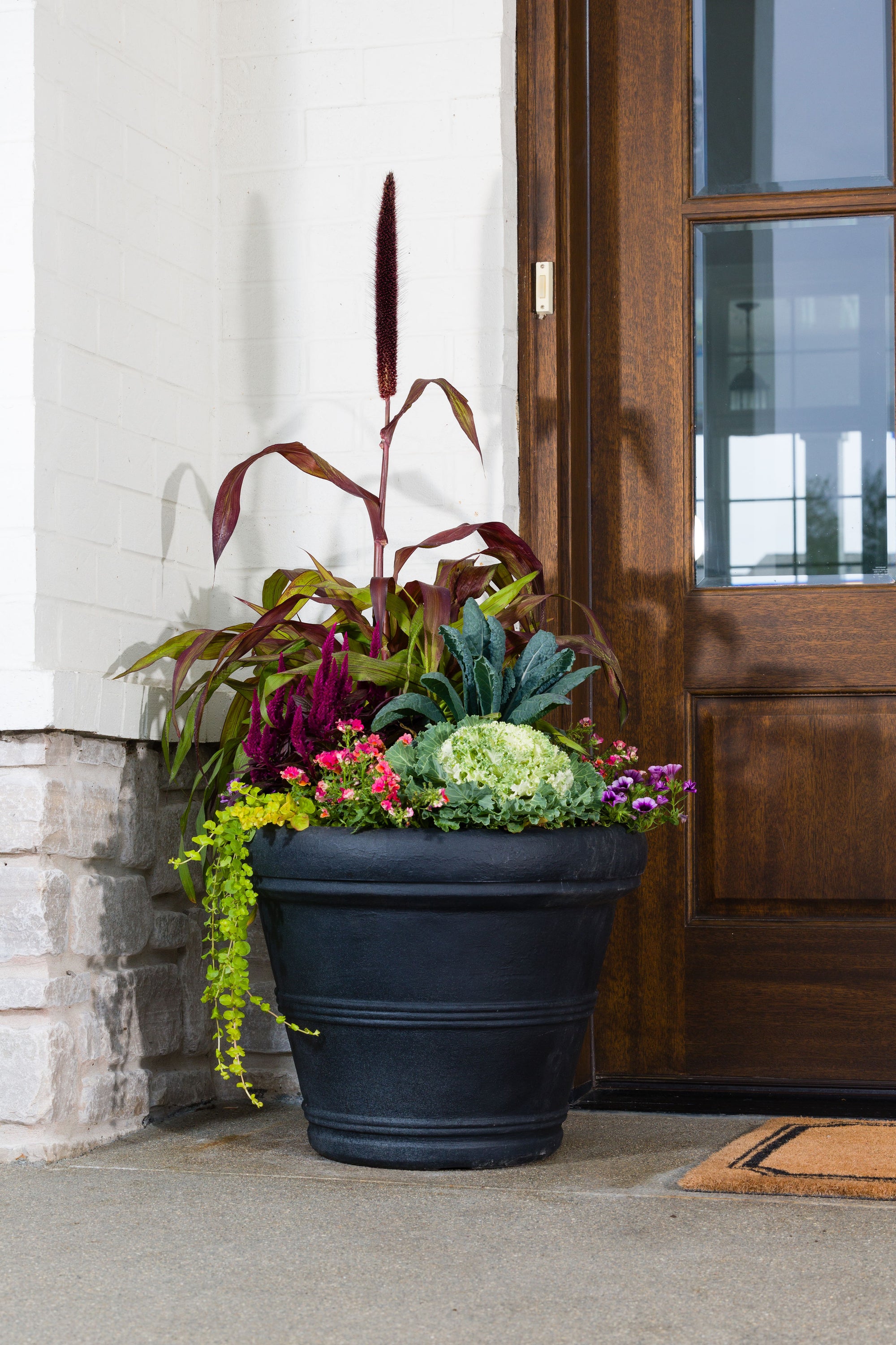 Autumn Whirl - Large Porch Pot